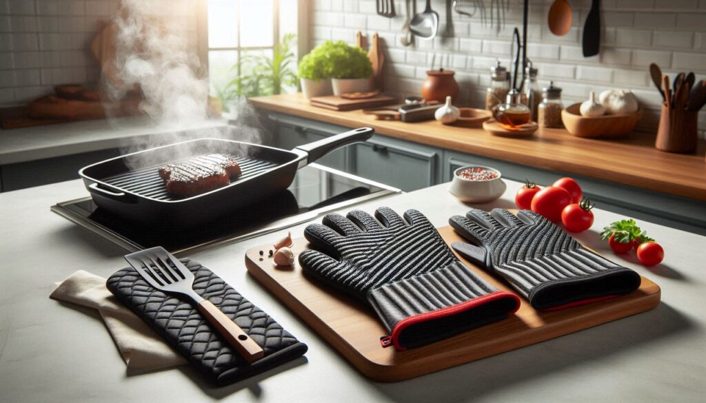 View of 10 Best Heat Resistant Gloves for Cooking & Grilling (2025)