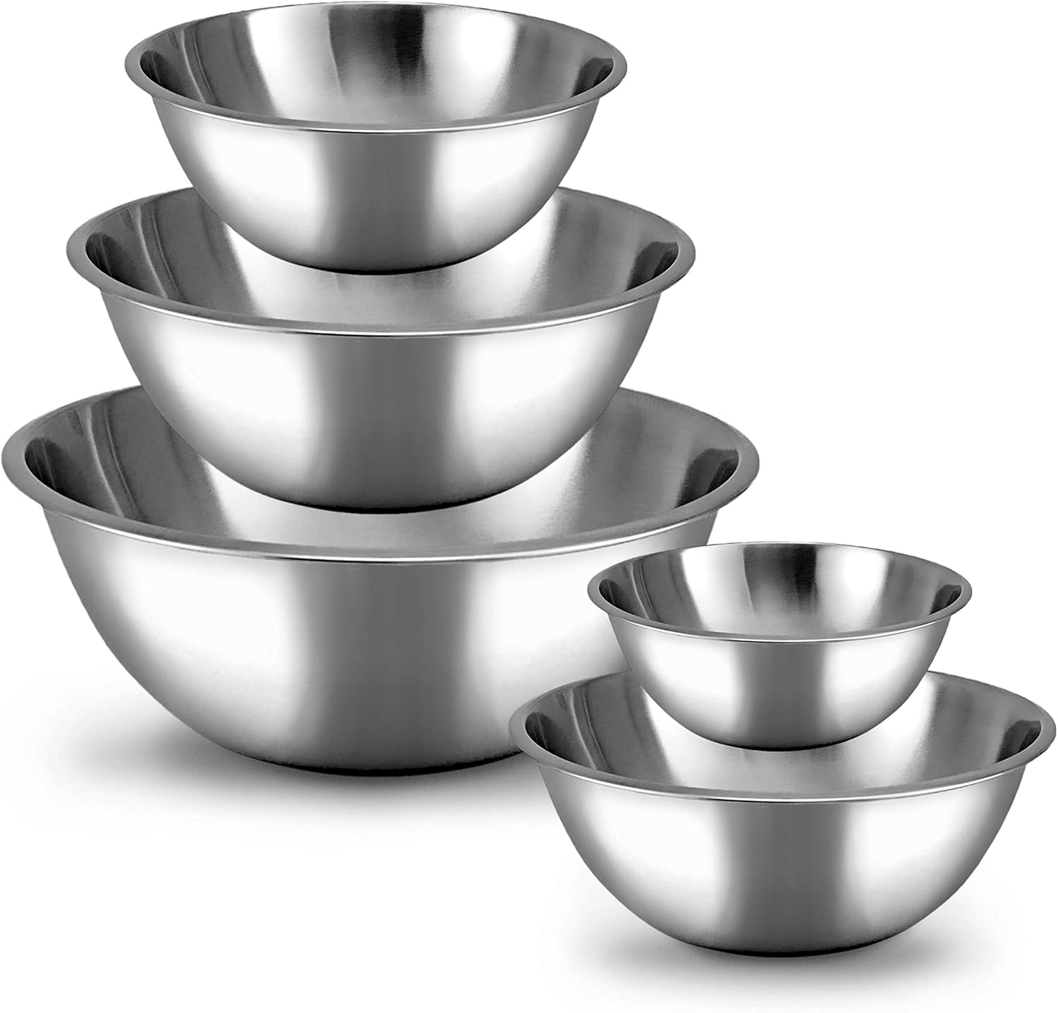 WHYSKO Stainless Refrigerator Organizers