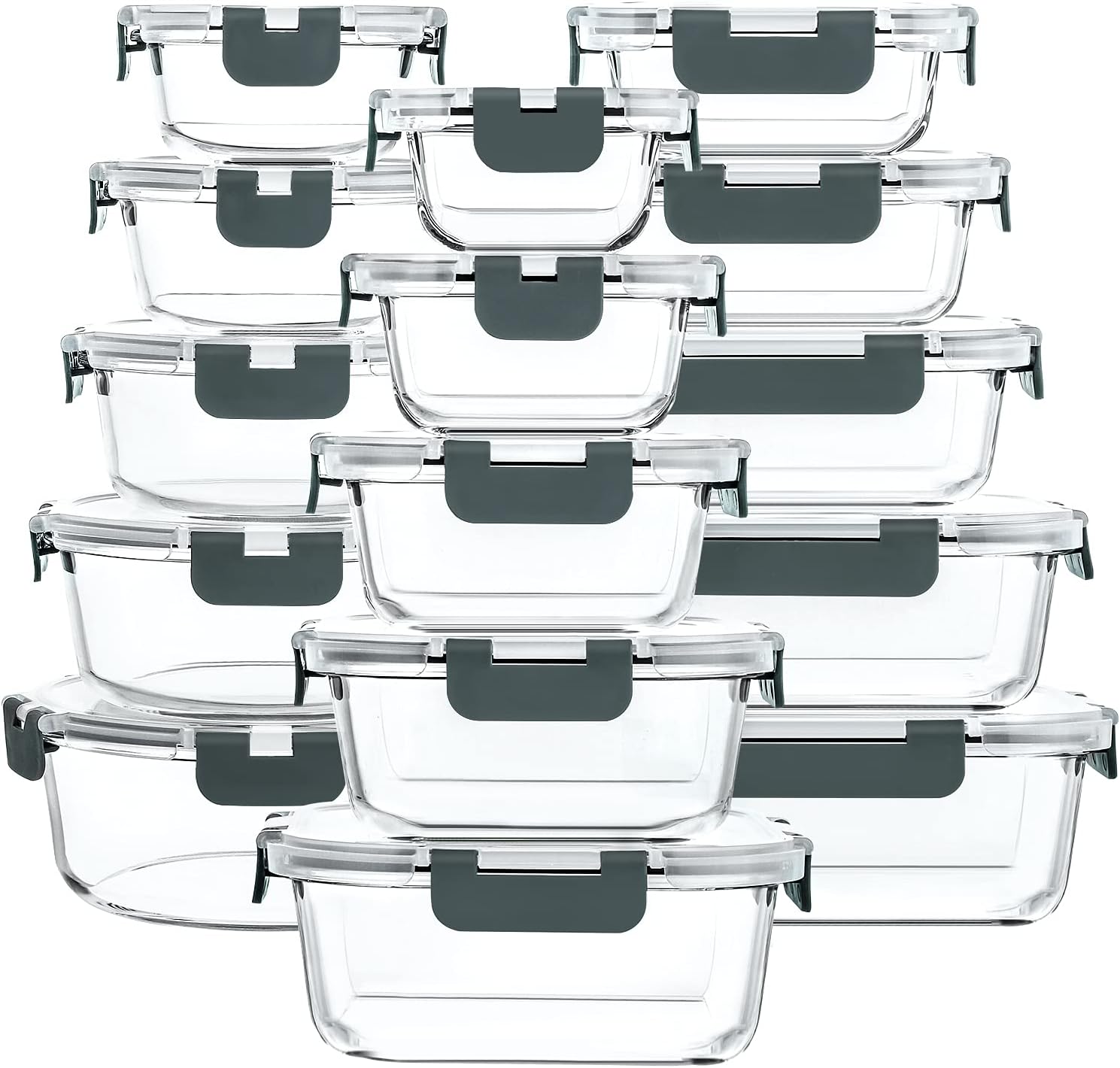 24-Piece Food Containers Set Best food containers 2025
