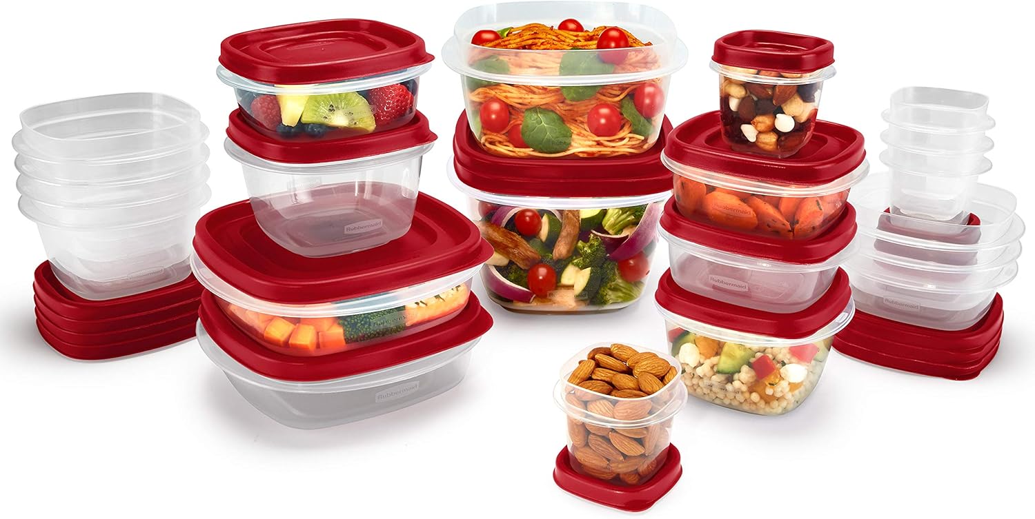 Rubbermaid Plastic Food Storage Containers best food containers 2025