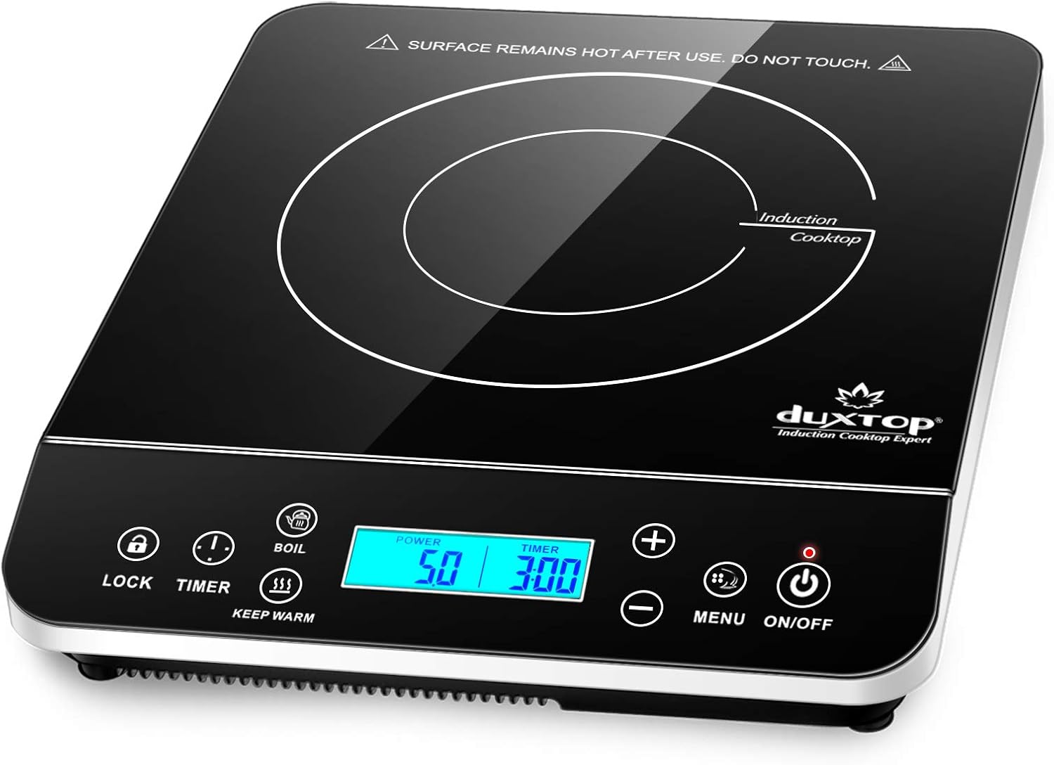 Duxtop 1800-Watt Induction Countertop Cooktop 9600LS