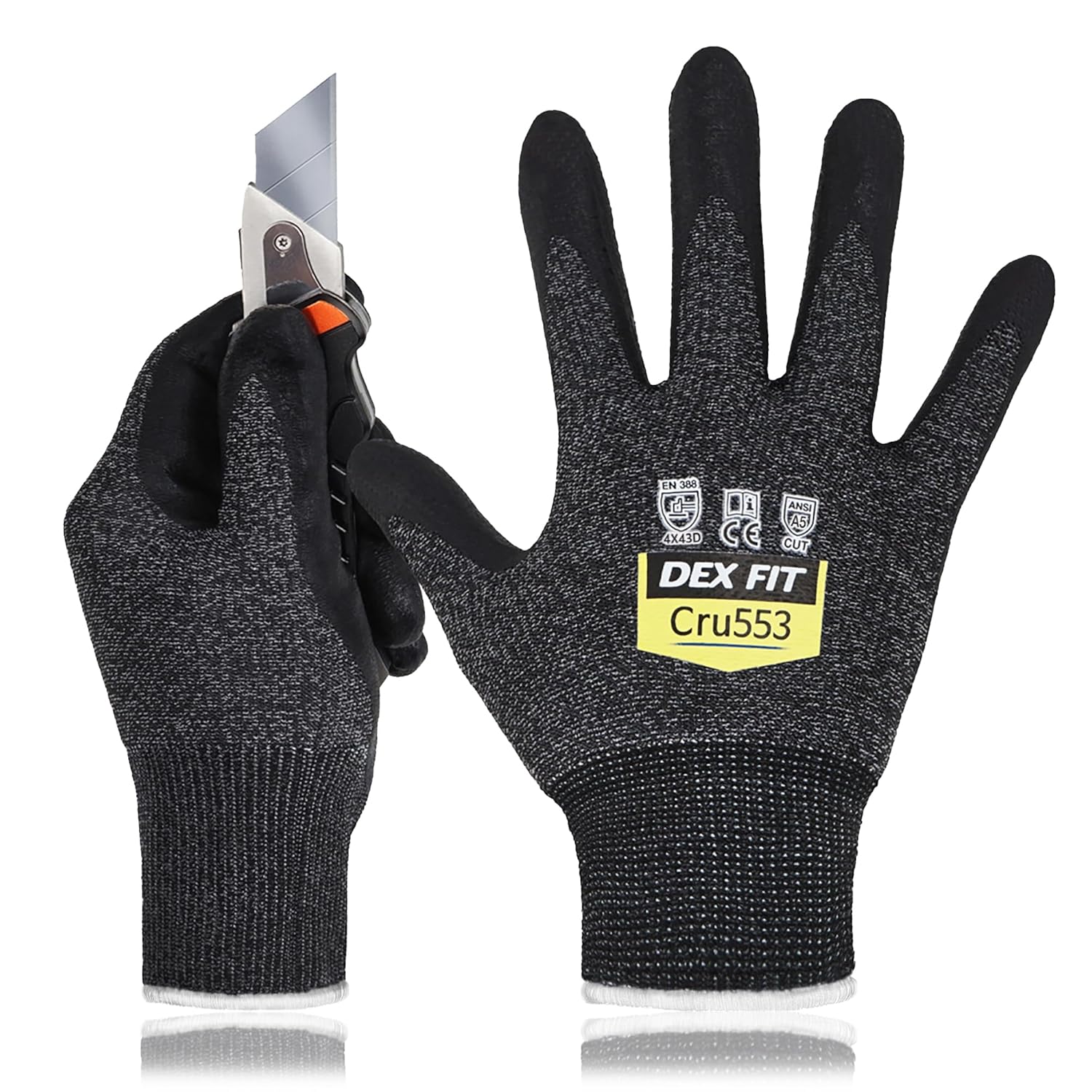 DEX FIT Level 5 Cut Resistant Gloves