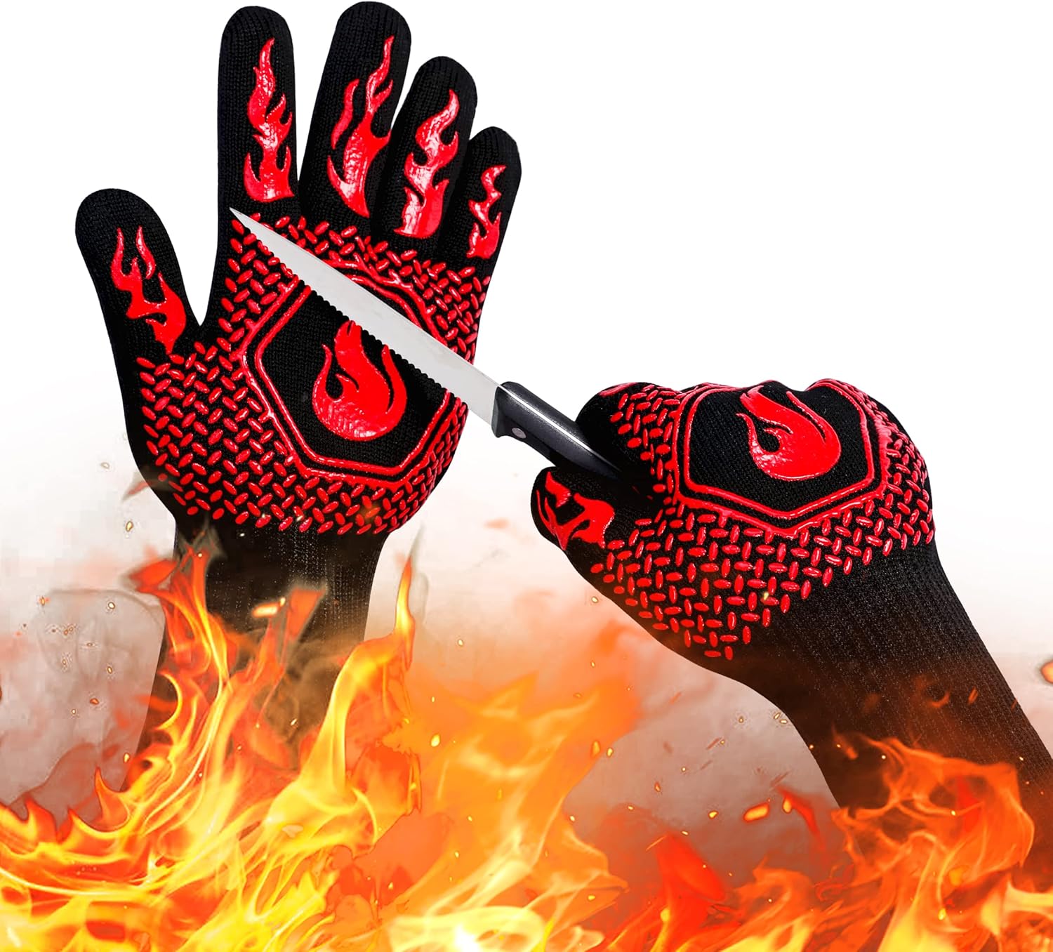 Fireproof Heat Resistant Cooking Gloves