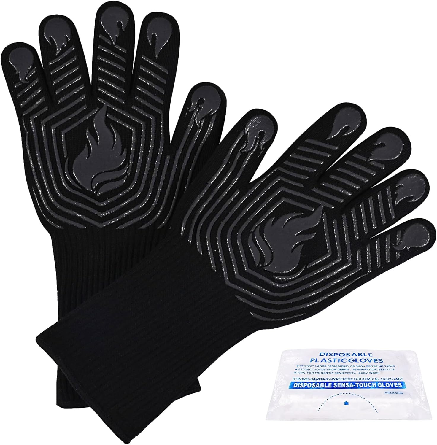 Fireproof BBQ Mitts