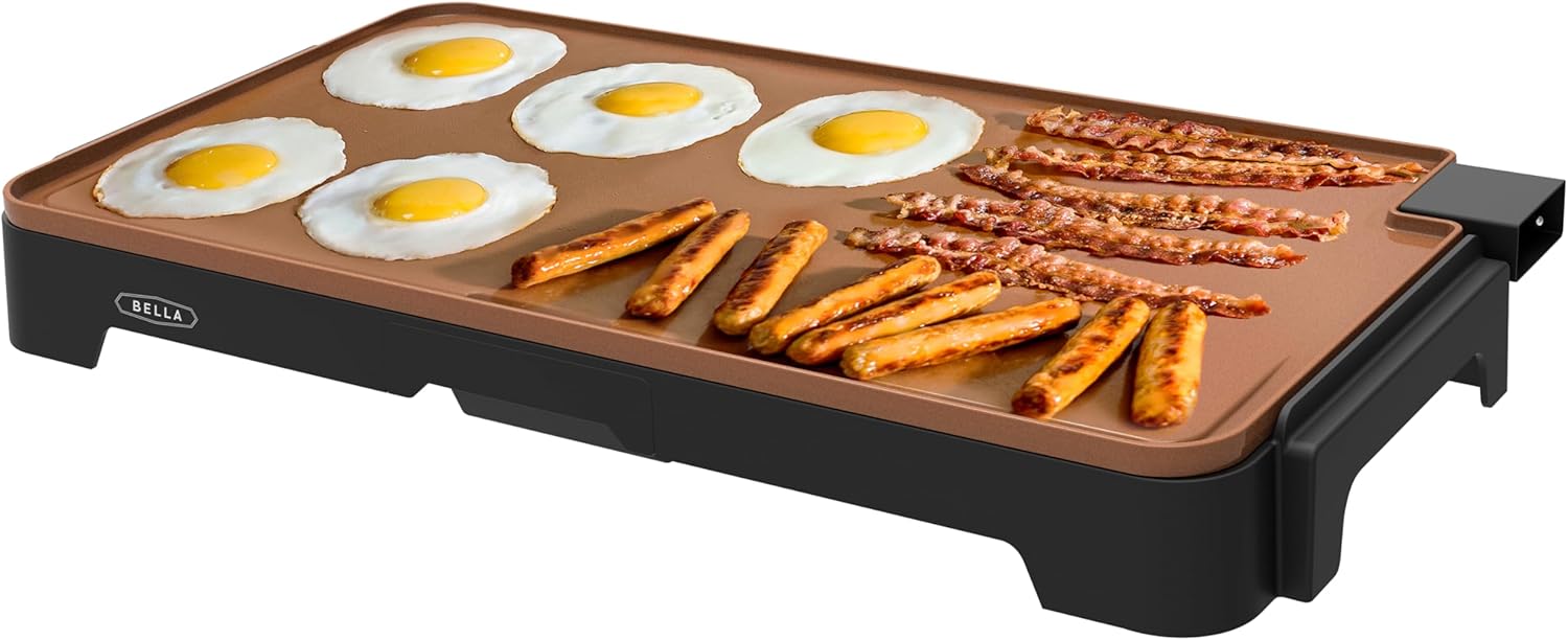 BELLA Healthy Eco Non-Stick Electric Griddle