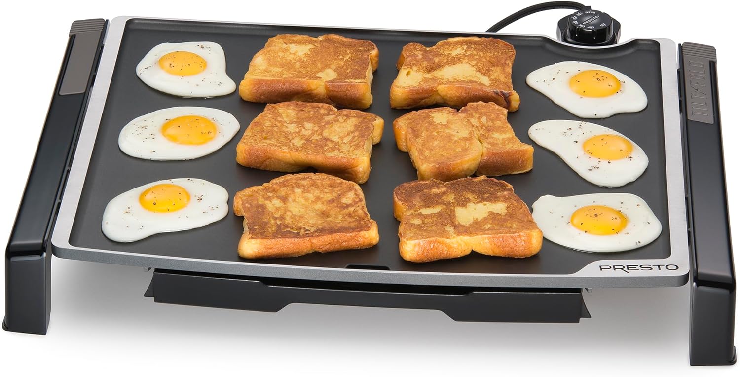 Presto Tilt-N-Fold Electric Griddle