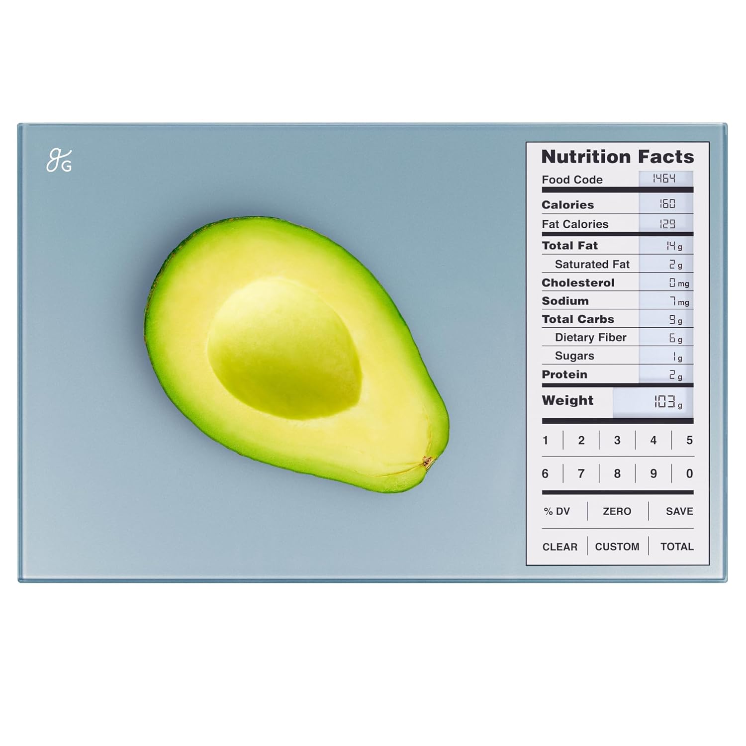 Greater Goods Nutrition Digital Kitchen Scale