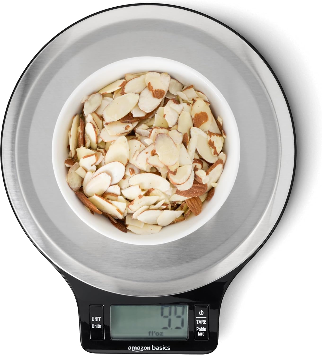 AmazonBasics Stainless Steel Digital Kitchen Scale
