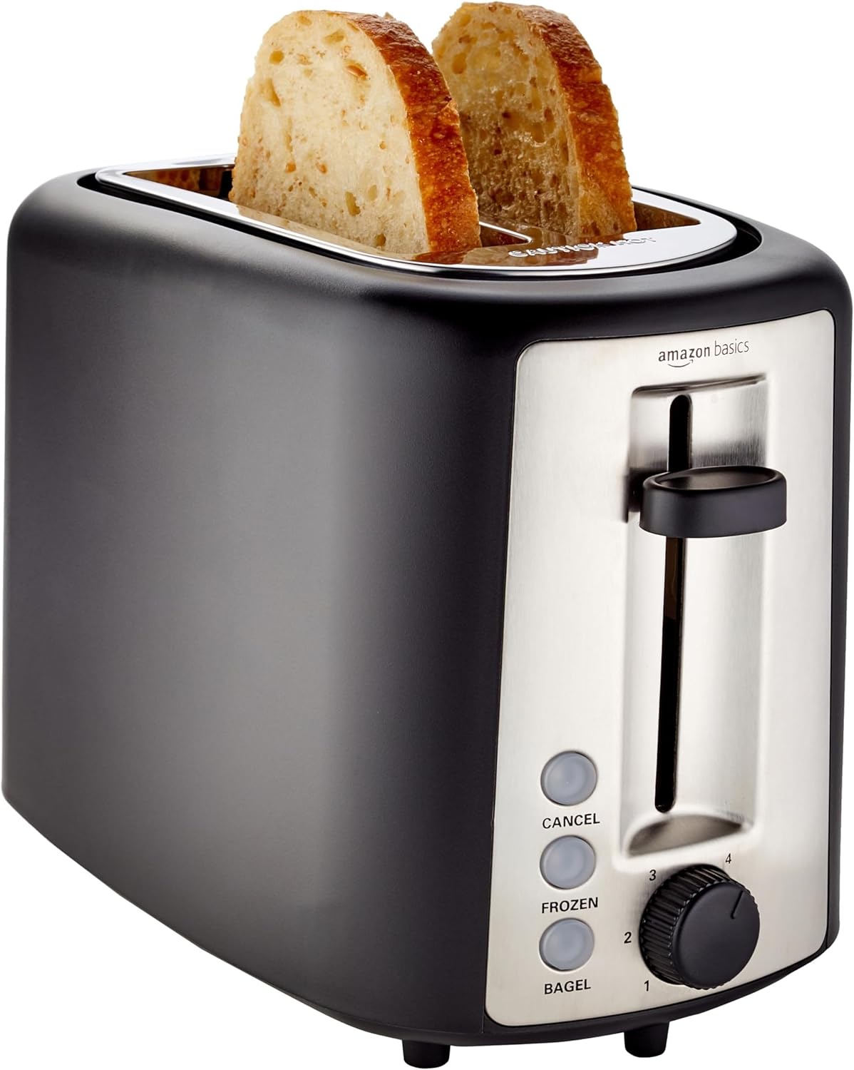 Amazon Basics Extra Wide 2-Slice Toaster