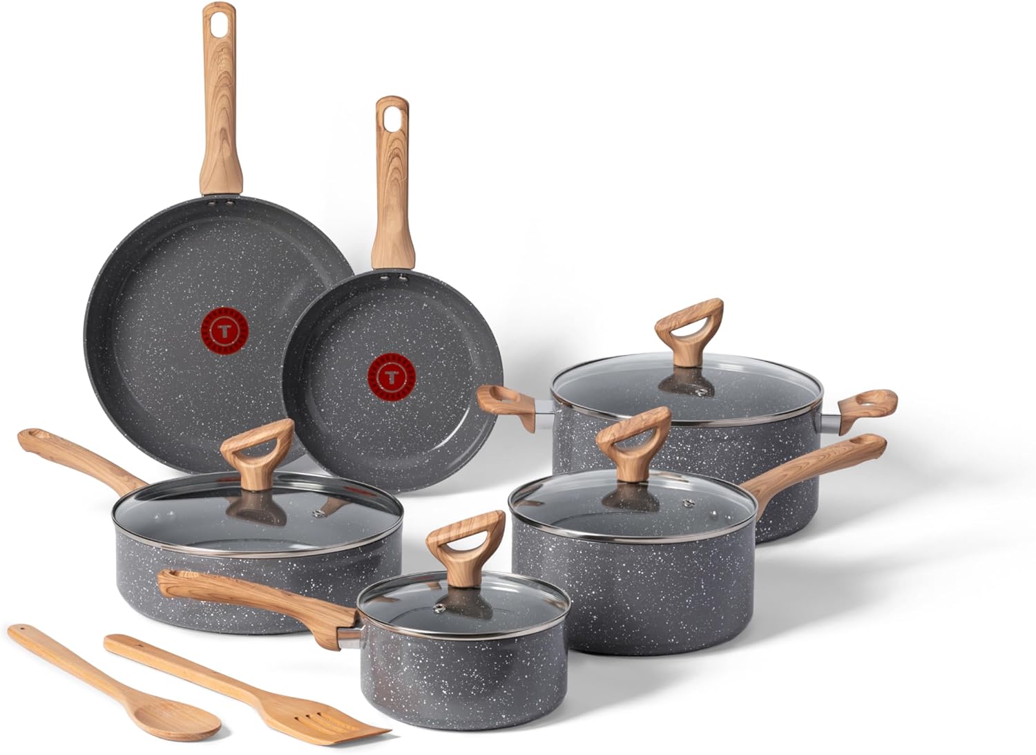 Kitchen Academy Ceramic Cookware Set