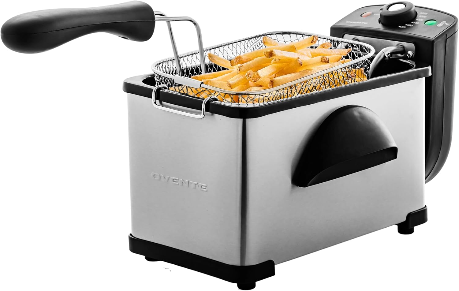 Ovente Adjustable Temperature Deep Fryer