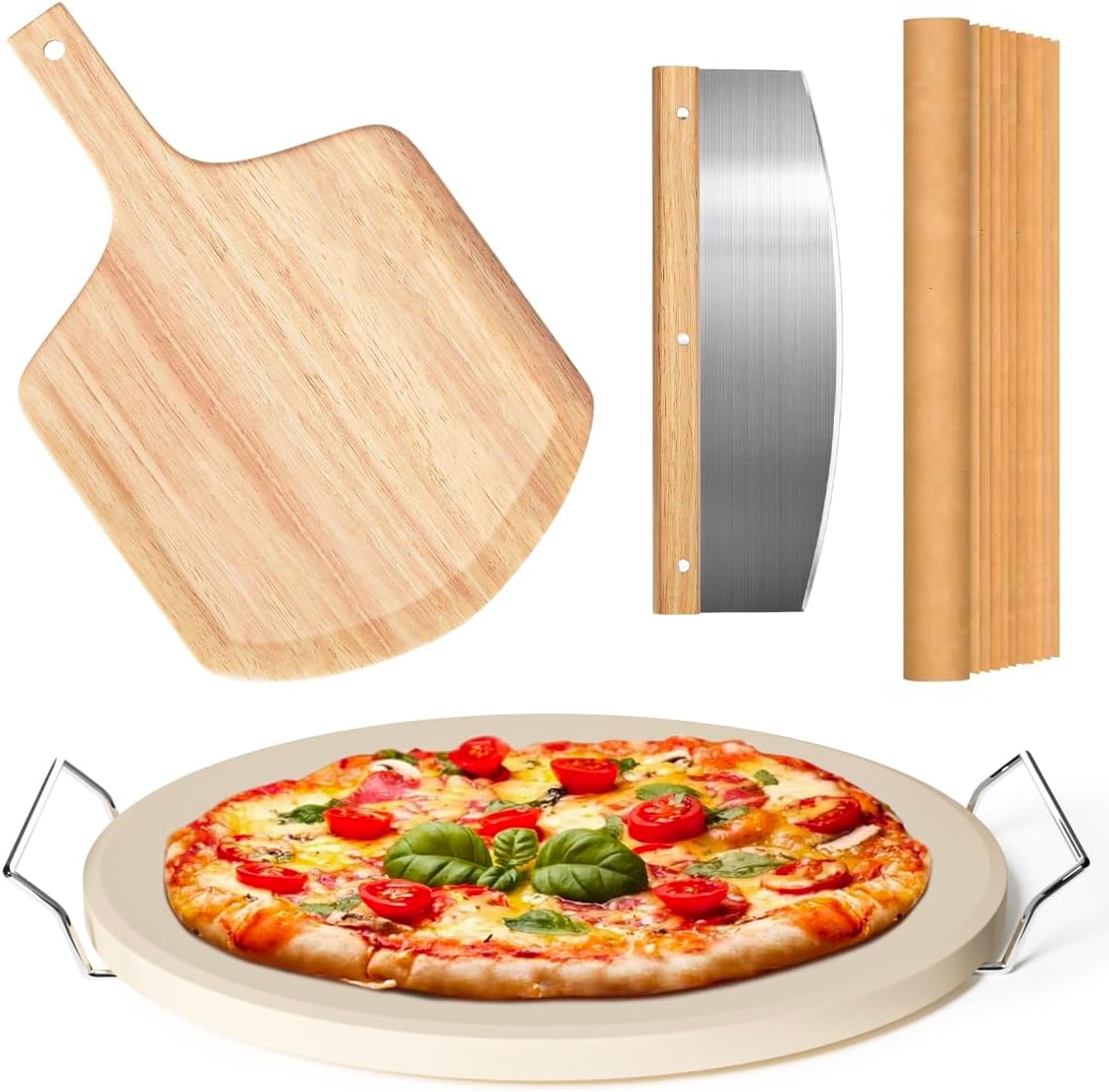 Round Serving Pizza Cutter