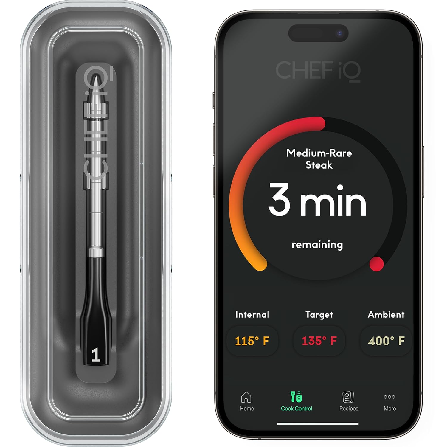 iQ Thermometer Ultra-Thin Smart Meat Thermometer